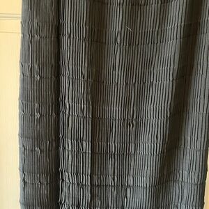 Babette San Francisco Women's Sz Large Black‎ Accordion Pleated Skirt GUC